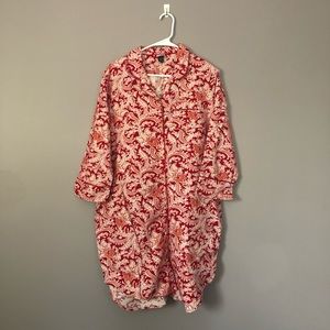 Worn once—Lands’ End long paisley nightshirt